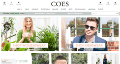 Desktop Screenshot of coes.co.uk