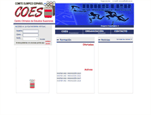 Tablet Screenshot of coes.info